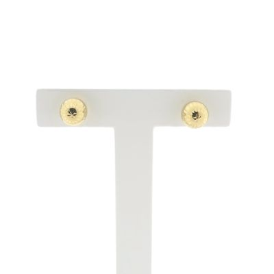 Gold subtle stud earrings | Sphere Image 1 of Gold subtle stud earrings | Sphere