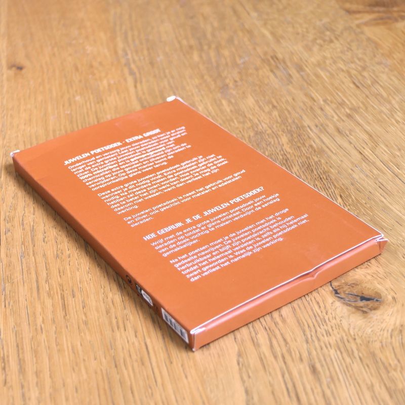 Image 17 of Jewelry polishing cloth; Extra large; for gold and silver jewelry; 30 x 36 cm