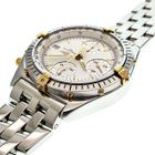Image 5 of Breitling Chronomat; Chronograph men's watch on pilot's strap
