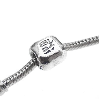 Image 2 of Pandora charm; Silver; Chinese Happiness
