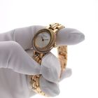 Image 12 of Cartier Trinity 2357 / WG2005S5; Exclusive 18ct Yellow Gold Ladies Watch with Diamonds