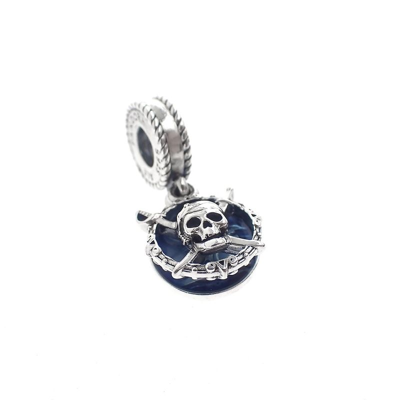 Image 3 of Pandora x Disney charm pendant; Silver; Pirates of the Caribbean