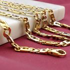 Image 2 of Two-tone gold navy link necklace