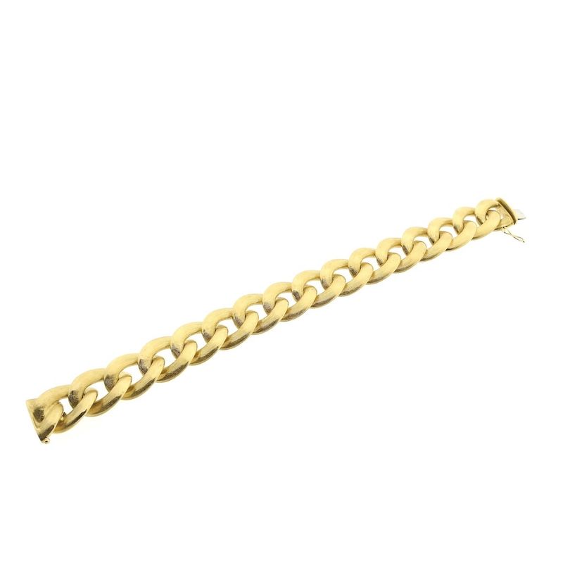 Image 7 of Robust gold gourmet link bracelet