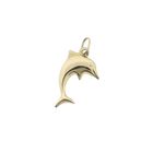 Image 2 of Golden dolphin pendant