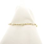 Image 1 of Gold bracelet with pearls | 19.5 cm