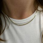 Image 7 of Golden Venetian link chain