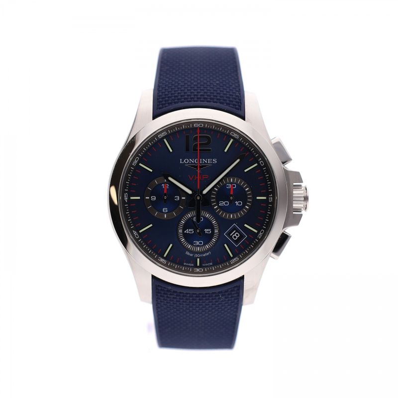 Image 15 of Longines V.H.P. Chronograph L3.717.4.96.9; Men's Watch