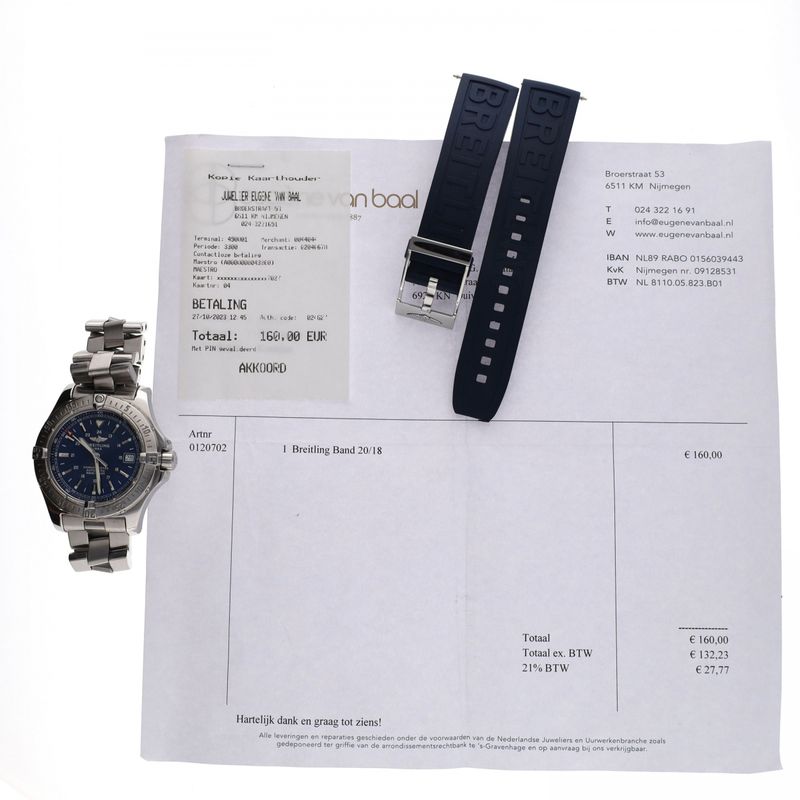 Image 13 of Breitling Colt Automatic 41mm A17380; Automatic Men's Watch