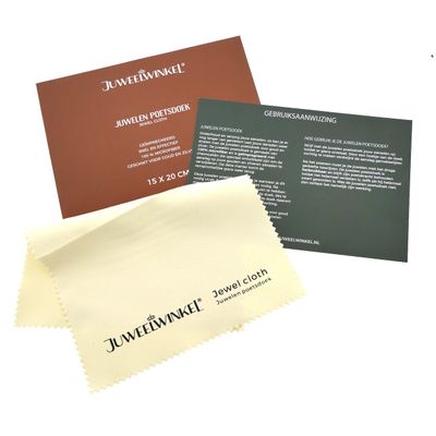 Image 2 of Jewelry polishing cloth; for gold and silver jewelry; 15 x 20 cm