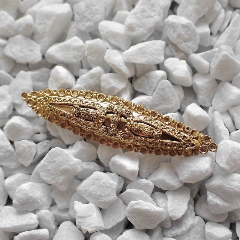 Image 2 of Old Dutch gold brooch | Antique