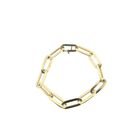 Image 3 of Gold closed forever bracelet.