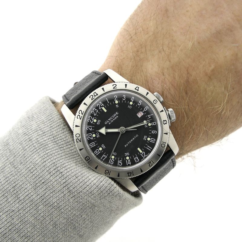 Image 11 of Glycine Airman No. 1 GMT Automatic GL0162; Men's watch