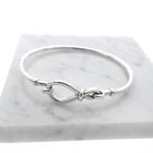 Image 2 of Pandora Infinity Knot Bangle; Silver; | Ø 64.5 mm