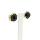 Image 3 of Gold Earrings with Garnet