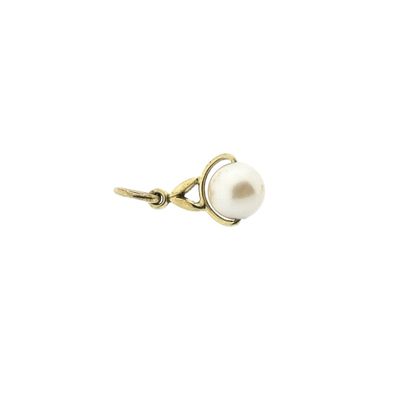 Image 2 of Gold pendant with pearl