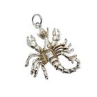 Image 1 of Silver pendant of a scorpion