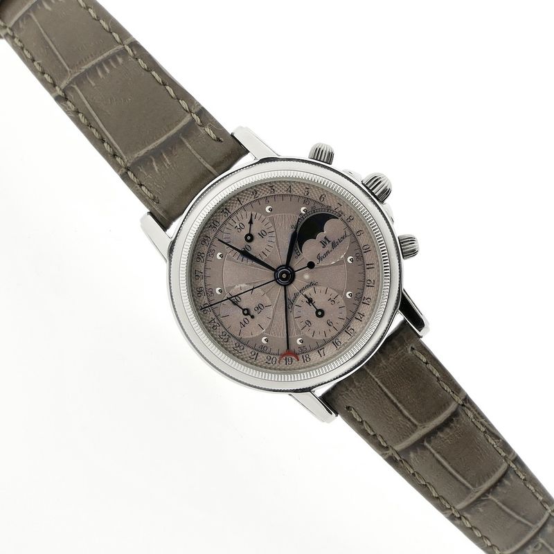 Image 10 of Jean Marcel 'Moonphase Calendar'; Chronograaf heren horloge