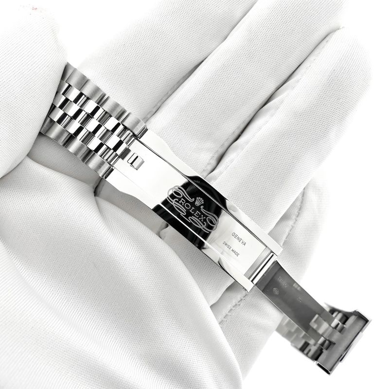 Image 13 of Rolex Datejust 41mm 'Rhodium Diamond Dial' 126334; Automatic men's watch