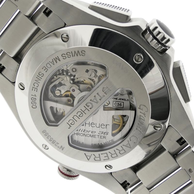 Image 17 of TAG Heuer Grand Carrera 'Calibre 36' CAV5115; Chronograph men's watch