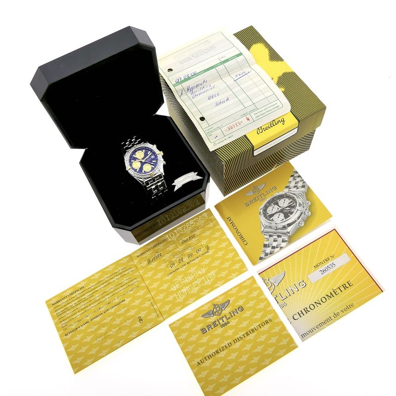 Image 8 of Breitling Chronomat GT B13352; Chronograph men's watch