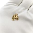Image 10 of 9 ct. Comedy and tragedy mask pendant/charm