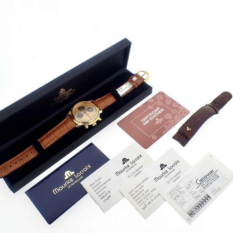 Image 2 of Maurice Lacroix Croneo; Automatic watch with chronograph