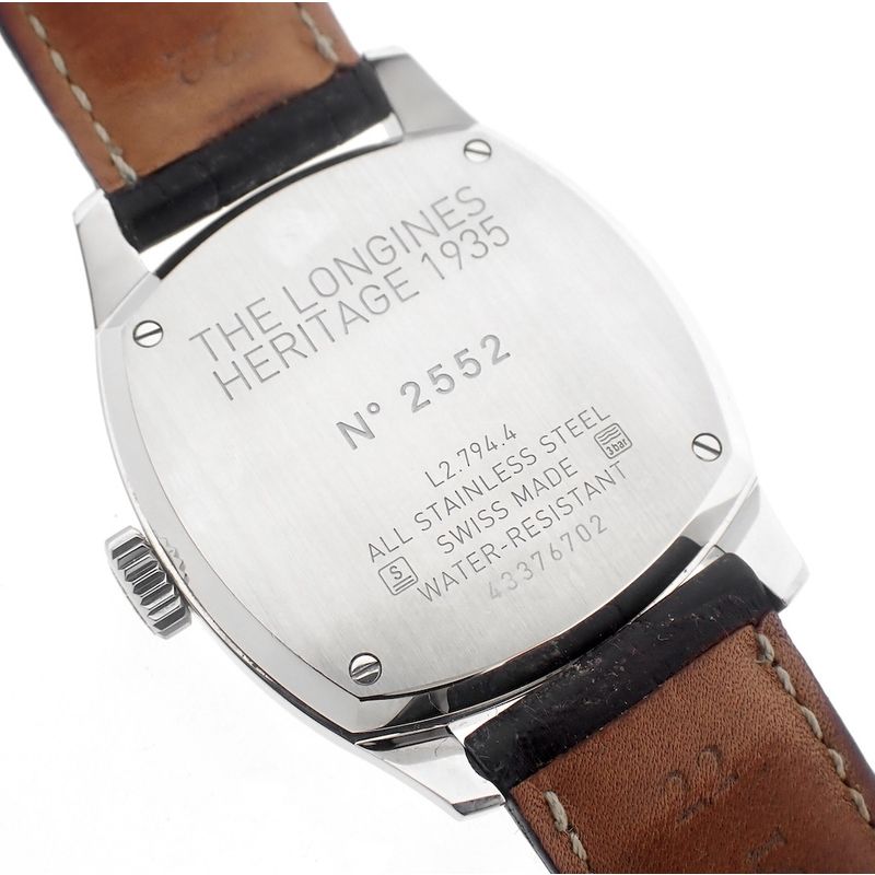 Image 17 of Longines Heritage 1935; Automatic pilot's watch for men