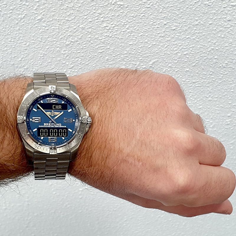 Image 11 of Breitling Aerospace Advantage; Men's Pilot Watch