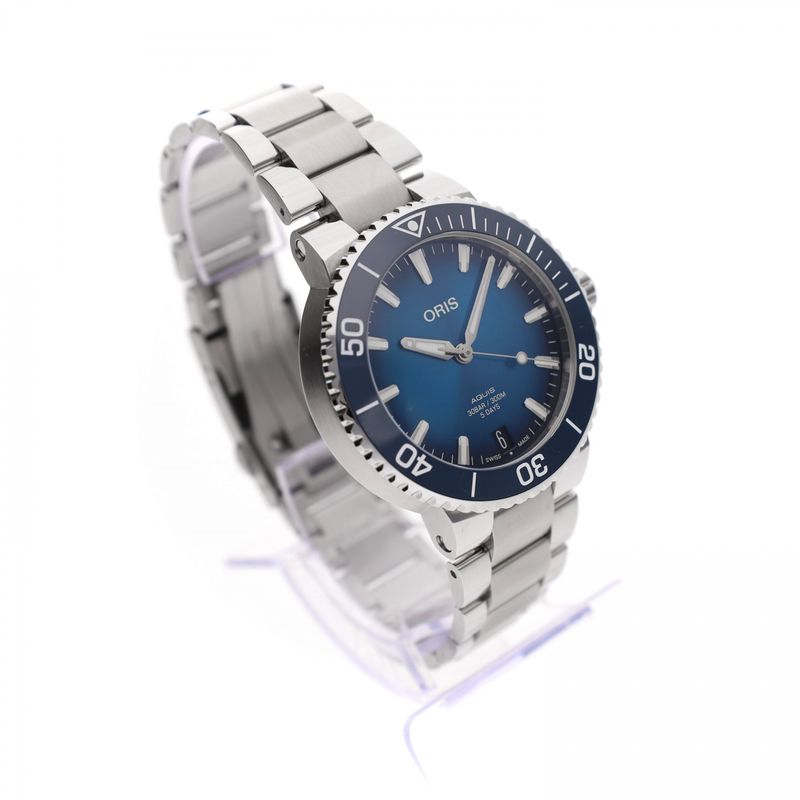 Afbeelding 4 van Oris Aquis Date '5-Days' Cal. 400; Automatisch Heren Horloge