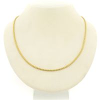 Golden fantasy link necklace