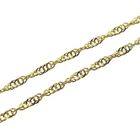 Image 5 of 18K Gold Twisted Link Chain | 42 cm