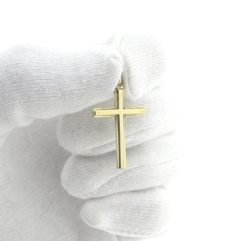 Image 10 of Gold pendant of a cross