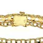 Image 3 of Gold classic link bracelet | 19 cm