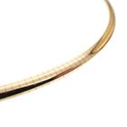 Image 3 of Gold Omega necklace; Women | 45 cm