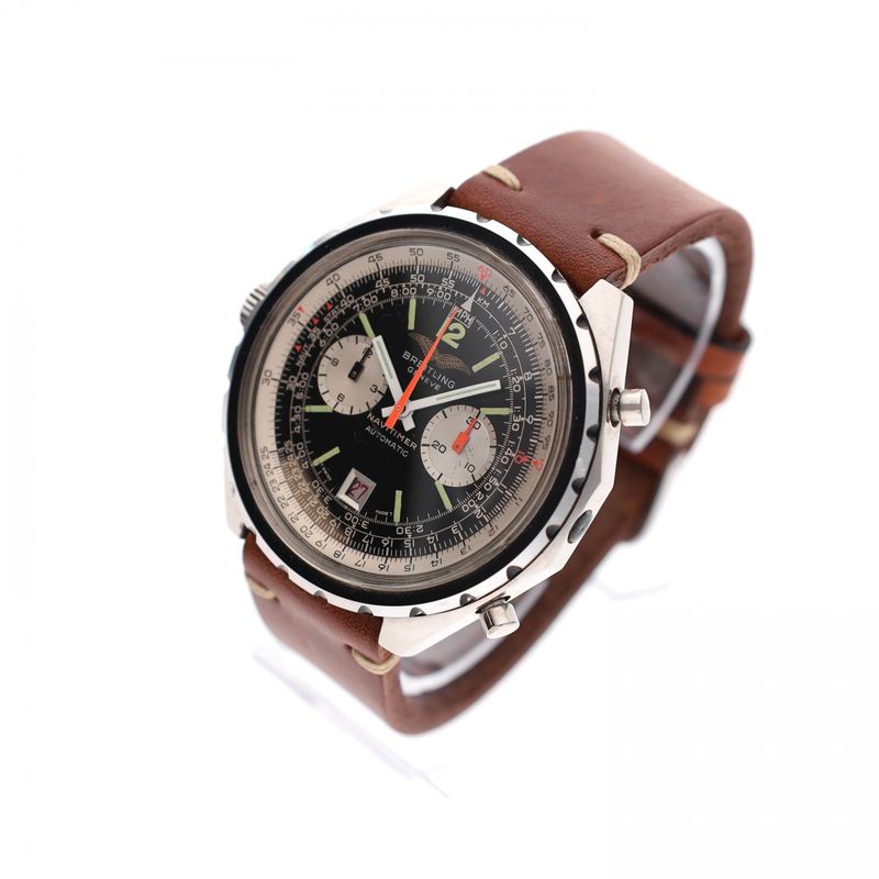 Image 3 of Breitling Navitimer 1806 'Iraqi Air Force'; Vintage Watch