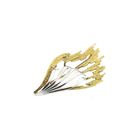 Image 3 of Two-tone gold brooch