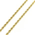 Image 7 of Gold twisted link chain | 50 cm