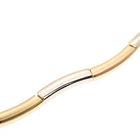 Image 6 of Two-tone gold bar necklace