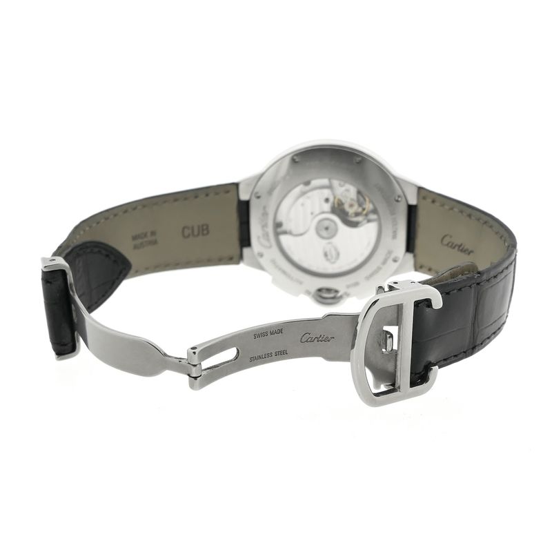 Image 11 of Cartier Ballon Bleu Chronograph 3109; Automatic men's watch