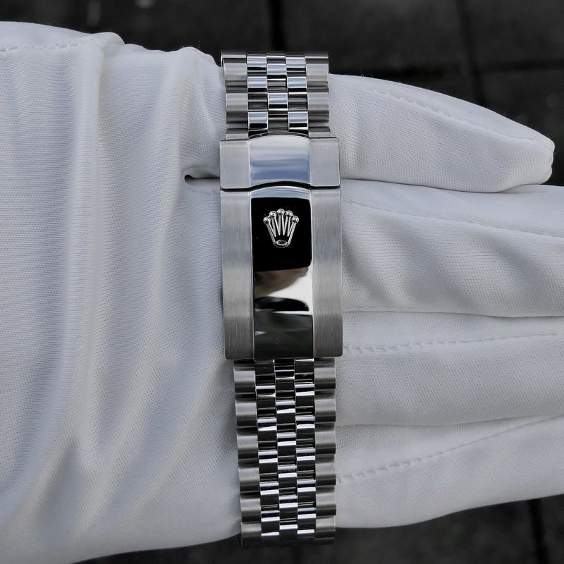 Image 25 of Rolex Datejust 41mm 'Rhodium Diamond Dial' 126334; Automatic men's watch