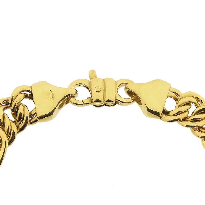 Image 4 of Golden Prince of Wales link bracelet