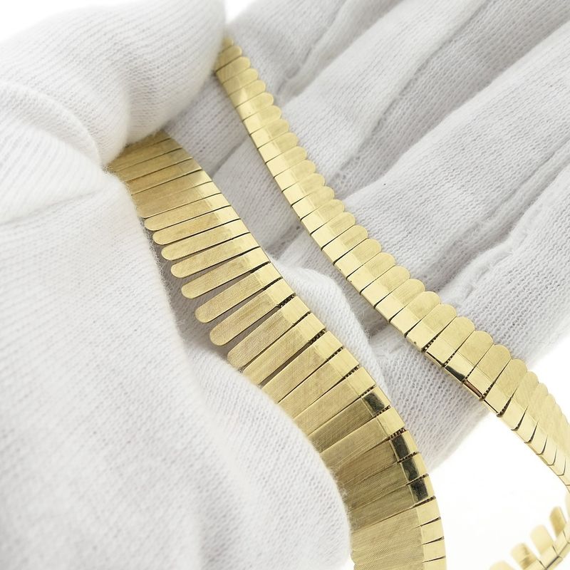 Image 8 of Gold matte Cleopatra necklace