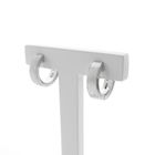 Image 3 of ESPRIT Silver earrings with zirconia; Ø 16 mm