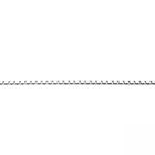 Image 3 of White gold Venetian link chain | 39.5 cm