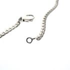Image 3 of Silver necklace with a fixed pendant; Organic design | Franz Breuning