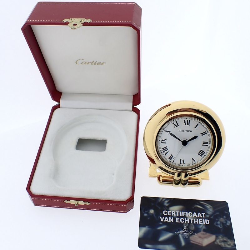 Image 5 of Cartier Colosseum; Table clock / alarm clock