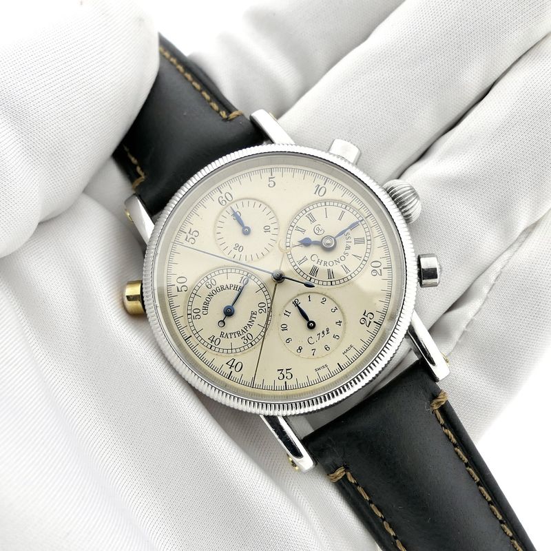 Image 20 of Chronoswiss Rattrapante Chronograph CH7323; Automatic men's watch with double chronograph