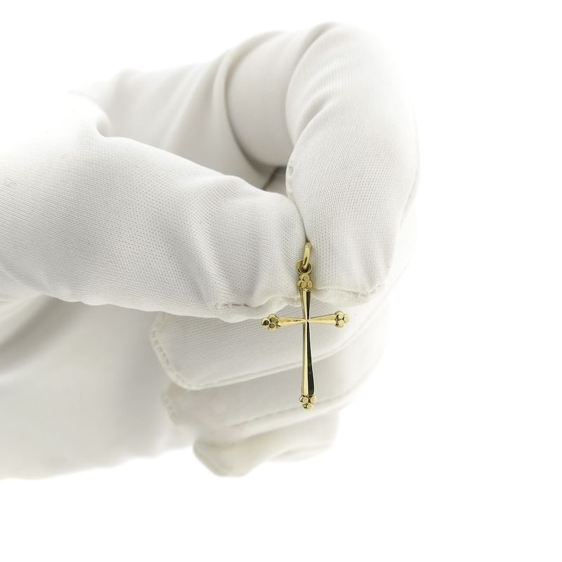 Image 11 of Gold pendant of a cross