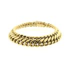 Image 5 of Golden fantasy/gourmet link bracelet | 19 cm